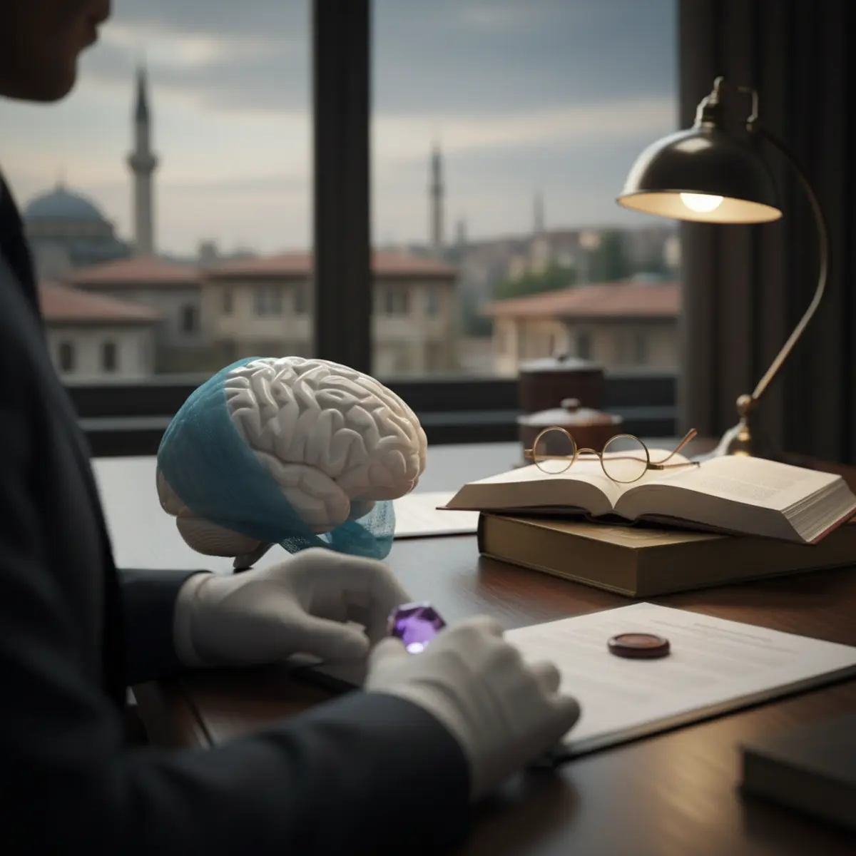 Hasta hakları ve doktor sorumluluğu sembolü