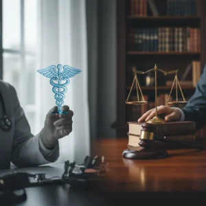 Asistan doktor hastaya müdahale ediyor