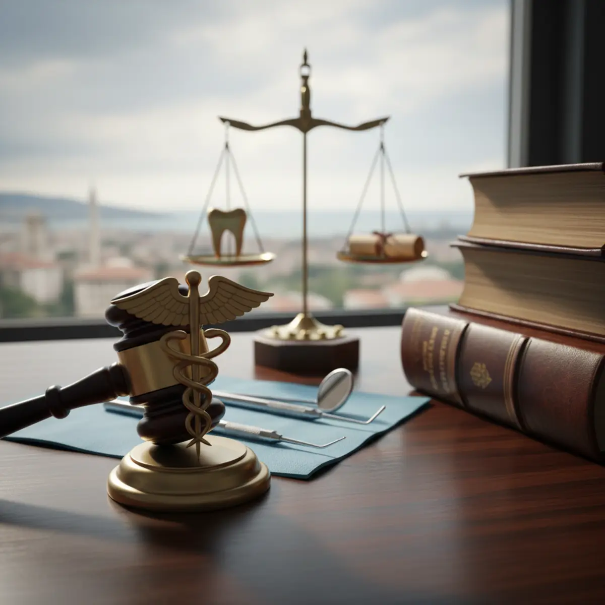Diş Hekimi Hatası Tazminat Davası: Malpraktis Şartları, Deliller Ve Tazminat İzmir 2 Sağlık hukuku ve hekim sorumluluğu sembolik görseli