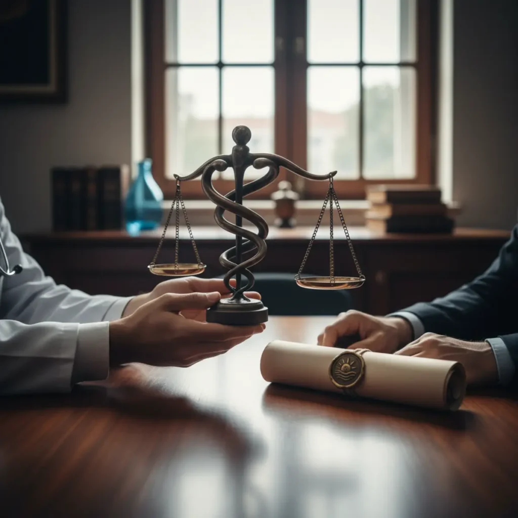 Malpraktis Davasında Sulh Anlaşması Örneği: Şartlar, Deliller, Zamanaşımı Ve Tazminat İzmir 1 Malpraktis davası sulh anlaşması hasta doktor