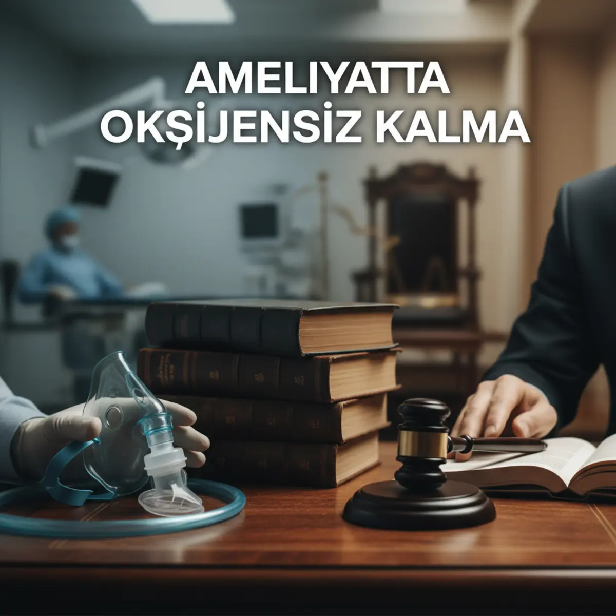 Ameliyat Sırasında Oksijen Kesilmesi Ve Beyin Hasarı 2 Ameliyat masasında hasta ve cerrahi ekip